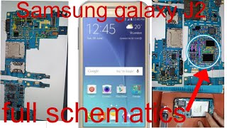 Samsung galaxy j2 full motherboard check, Audio circuit charging data, and full schematics