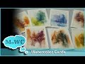 Painting Watercolor Greeting Cards and Trading Cards