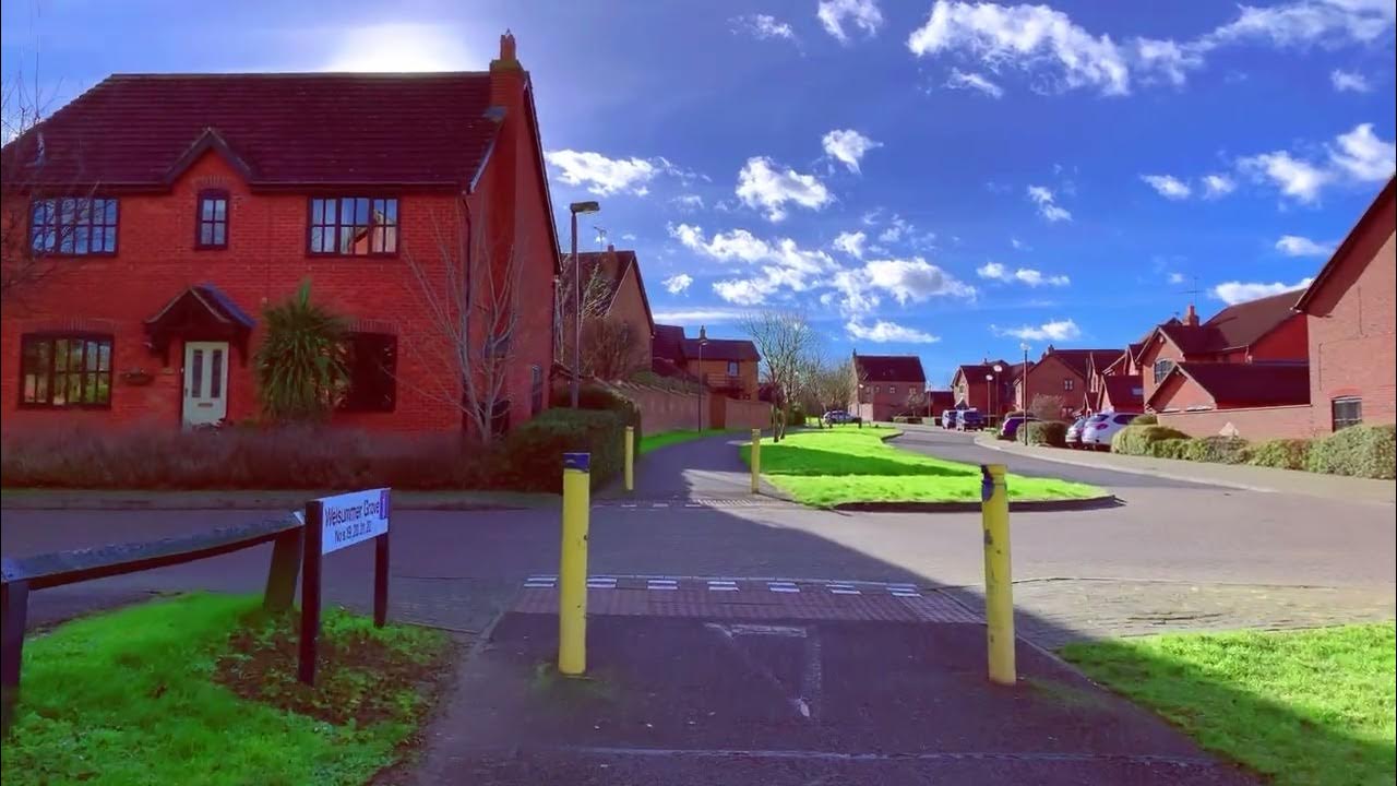 Shenley Brook End to Westcroft District Centre. Buckinghamshire England