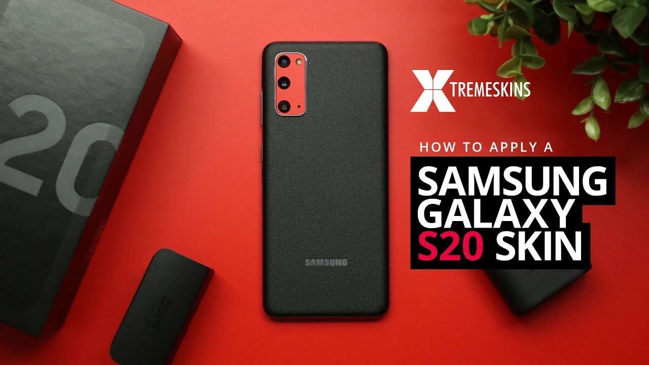 How to apply a Samsung Galaxy S20 skin | XtremeSkins