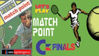 Match Point - C64 - (1984) - Maximum Level - Finals - PSION - Commodore 64 - C64 games - C64 Spiele
