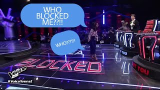 &quot;BLOCKED&quot; MOMENTS in THE VOICE TEENS 2020