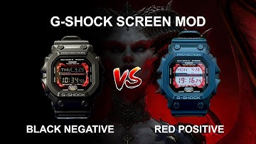 G-Shock Negative to Positive Polariser Mod - Step-by-step Guide