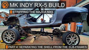 Stripping the Mazda MX-5 - Pt 4 - Separating the Shell