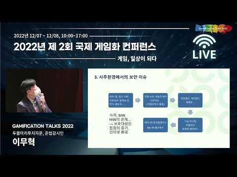 Michael Moohyuk Lee Metaverse And Internal Control 2022 Gamification Talks Day 1 