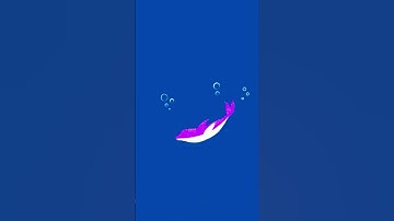 Procreate animation of a dolphin swimming #procreate #animation #art #dolphin