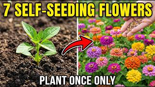 7 Self Seeding Flowers That Grow Back Every Year Free Garden Hack!