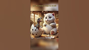 CHÚ MÈO NGHỊCH NGỢM VÀ CÁI KẾT #ai #cat #cutecat #khủnglong #funny #hàihước