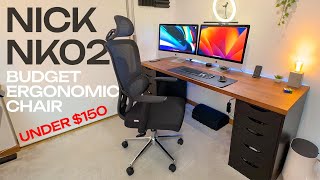 NICK NK02 Ergonomic Office Chair OVERVIEW: VERY CHEAP.... But Any Good? Have a look! by Ryan iwk 3,304 views 7 months ago 6 minutes, 23 seconds
