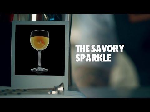 THE SAVORY SPARKLE DRINK RECIPE - HOW TO MIX