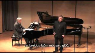 Nótt - Árni Thorsteinson Magnús Gíslason. Ólafur Kjartan Sigurðarson Og Jónas Ingimundarson