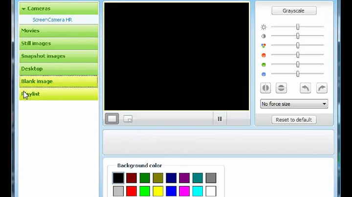 Problem i'm having with the new manycam