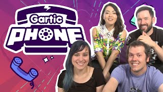 GARTIC PHONE The Telephone Game | Who's Best at Drawing? in Challenge of the Week screenshot 4