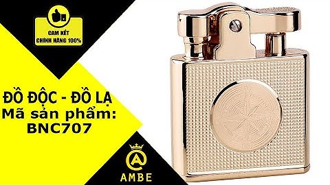 Hộp quẹt cối cổ kiểu xưa cực chất lượng Honest BCZ707 - Ambe