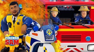 Best Heroic Vehicle Rescues! 🔥 | New Fireman Sam Full Episodes! | 1 Hour Compilation | Kids Movie