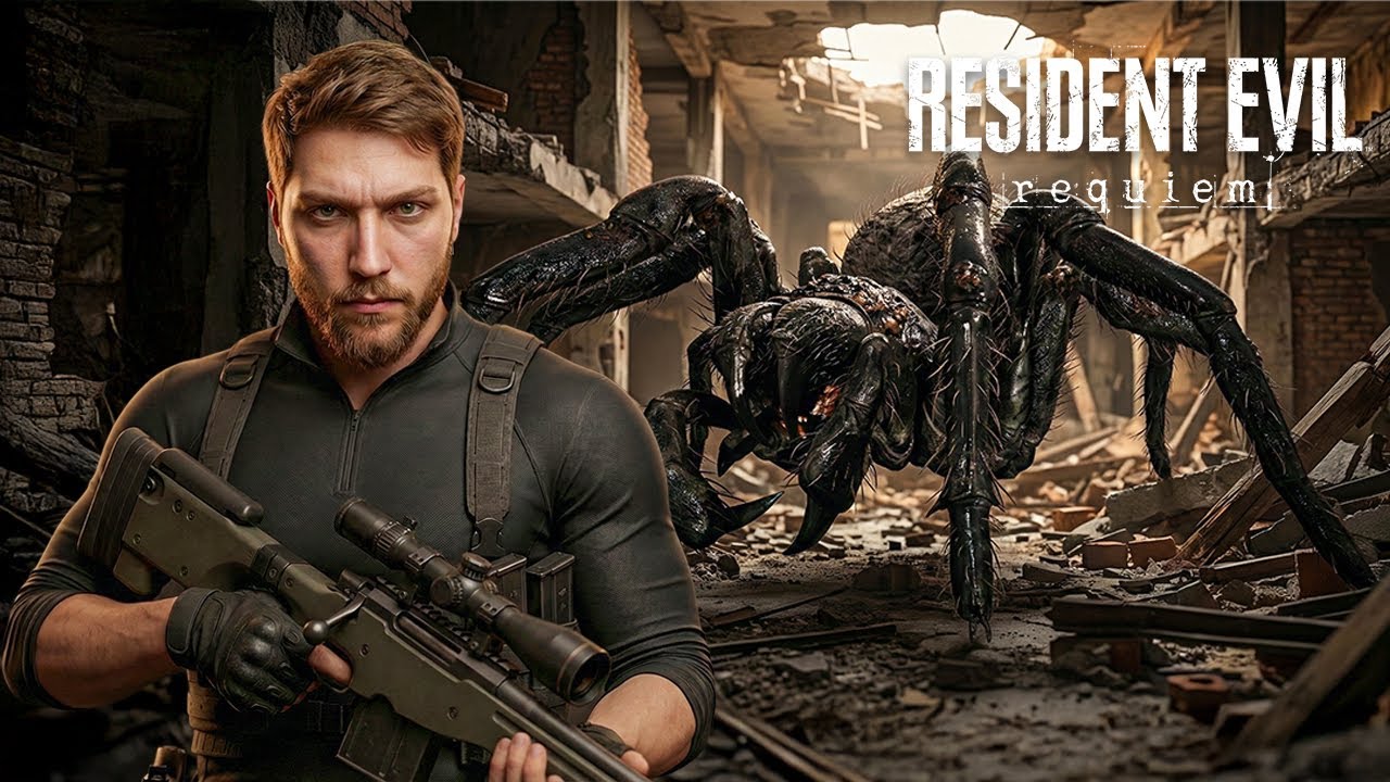 DEV ÖRÜMCEĞİ YOK ET ! RESİDENT EVİL REQUIEM (4. BÖLÜM)