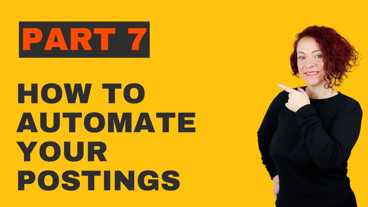 (Part 7) How to automate your LinkedIn Postings | Linkedin Tutorial for ...