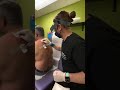 Massive cyst incision  drainage at las vegas dermatology by dr hl greenberg