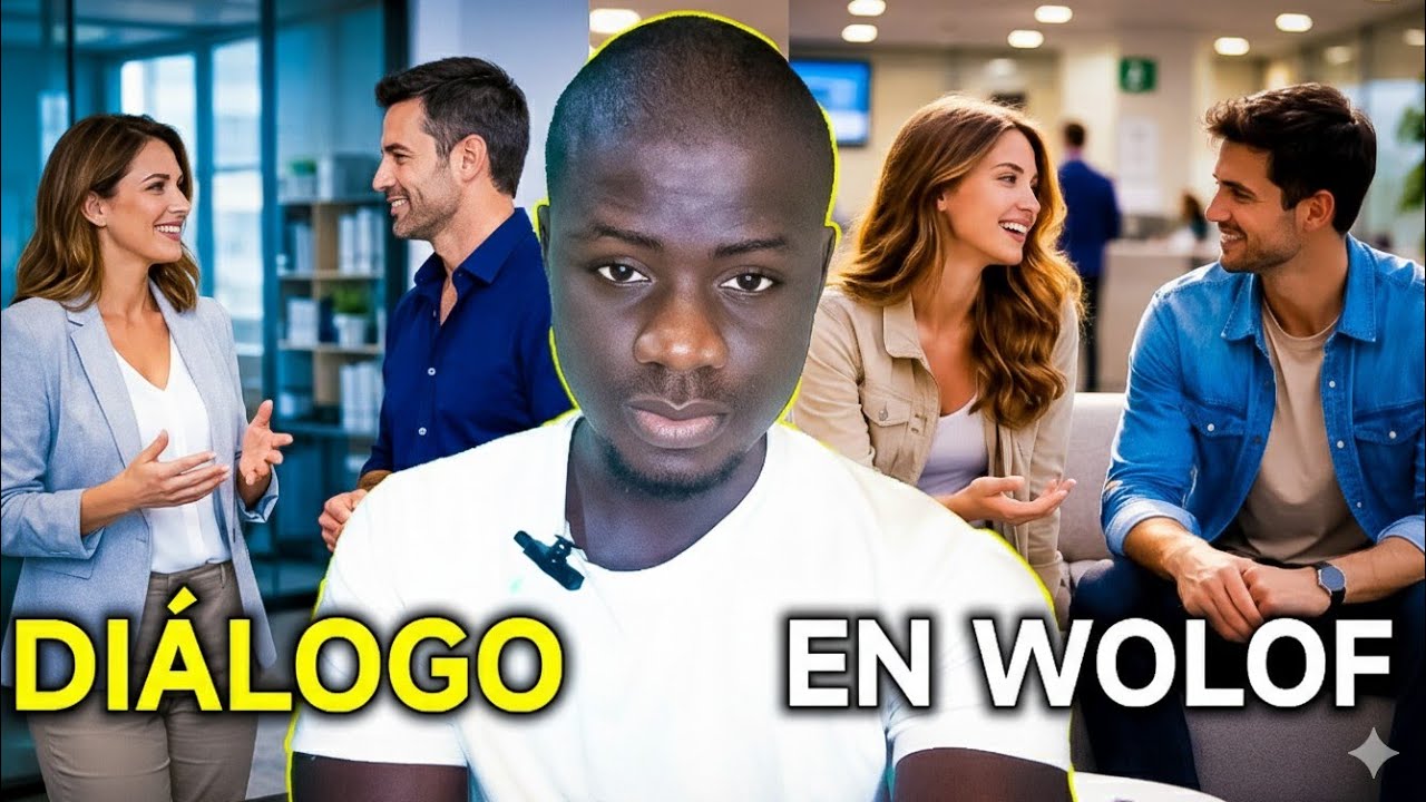 Aprende Español con Diálogos Reales en Wolof (Principiantes A1–A2). 