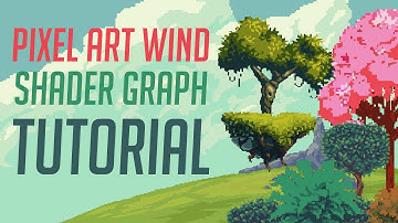 Pixel Art Vegetation Wind Shader Graph - Easy Unity 2021 Tutorial
