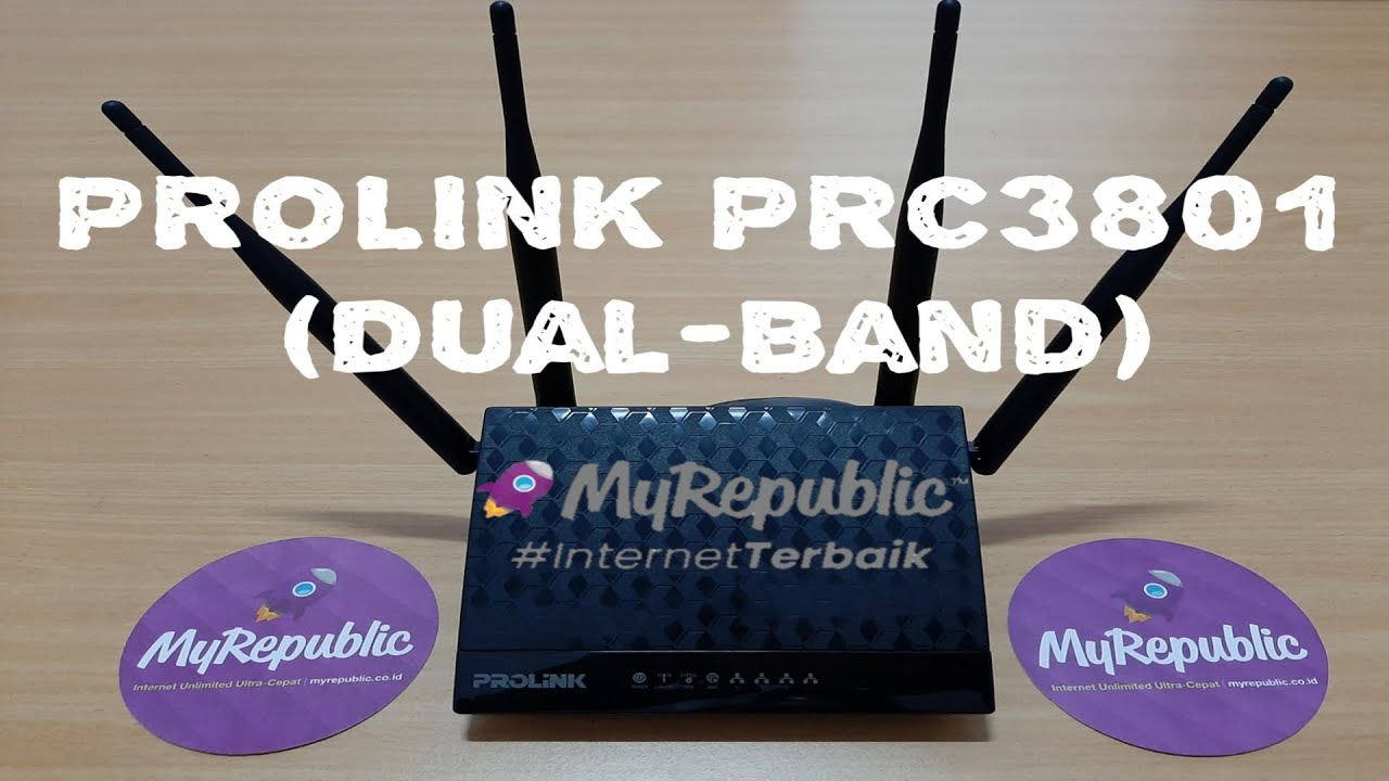 Cara Ganti Password & Nama Wi-Fi MyRepublic (PRO LINK-PRC3801 DUAL BAND