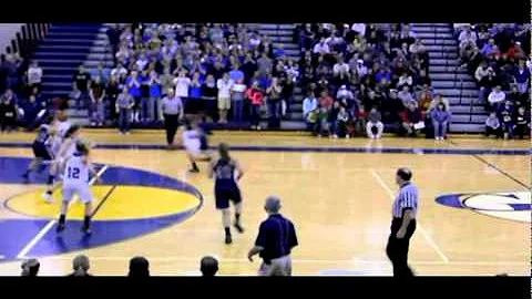 Megan Grimes Regional Basketball game against Thre...