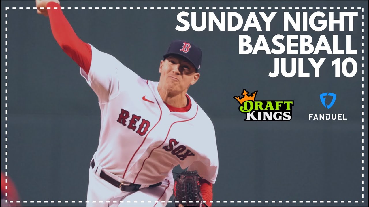 LIVE! Sunday Night Baseball Picks Yankees Red Sox Single Game MLB DFS