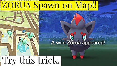Zorua Spawn on 🤯 Map In Pokemon Go | Pokemon Go Halloween 2022 | Pokemon Go New Event | Zorua Trick