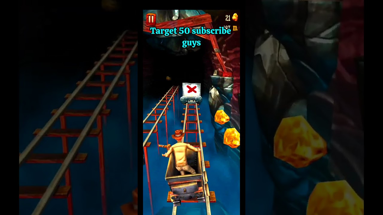 gold coin 🪙 collect mobile fun track game