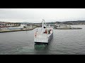 Samskip kvitbjrn and kvitnos at port of trondheim