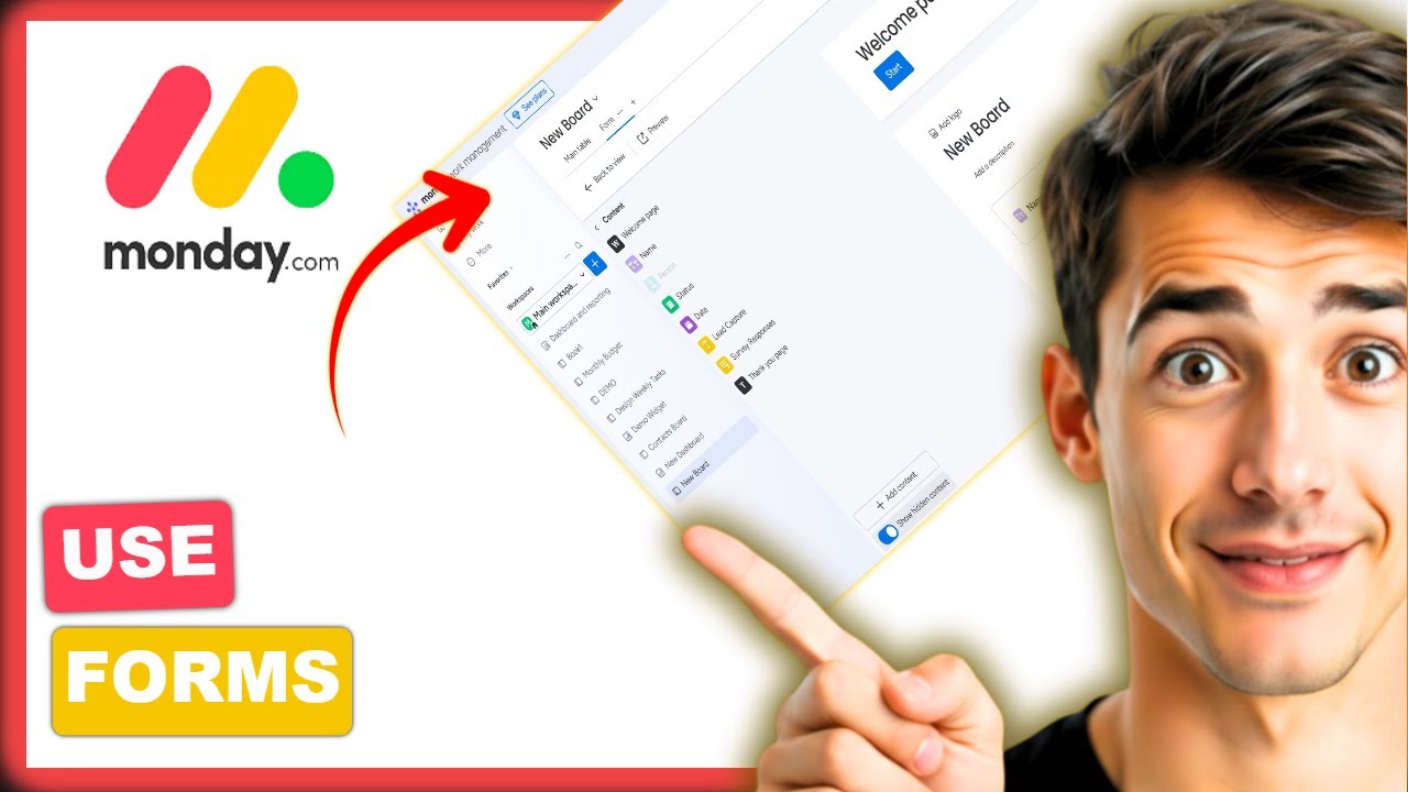 Large Form Examples Using Monday How to use forms in Monday.com (Easiest Way)(2026 Guide) - YouTube