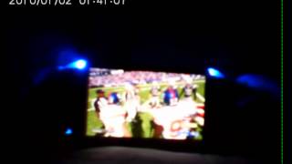 NFL 13 ps vita gameplay with custom made ps vita