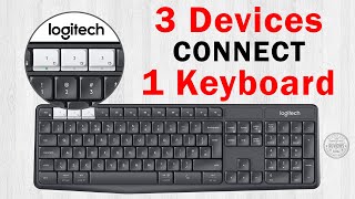 Logitech Multi Device Keyboard K375s ⚡ Connect 3 Devices with 1 Keyboard
