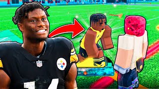 GEORGE PICKENS Pulls up to the PARK In Ultimate Football!