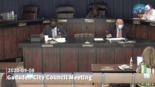 Gadsden City Council Meeting 2020-09-08