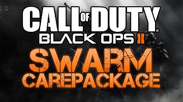 Black Ops 2 - SWARM IN A CARE PACKAGE + Swarm in Regular Match Overview