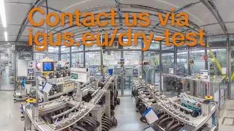 igus drylin test lab