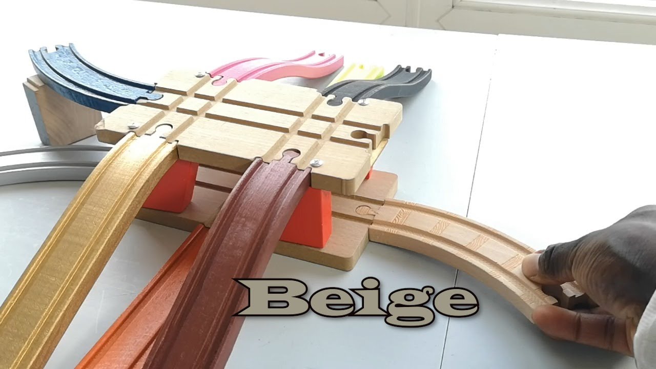 ⁣ASRM How To Build Make Wooden Train Videos For Kids Viaduct Construction,  Train Video for Kids Fun