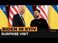 Biden promises more help for Ukraine during unannounced visit in Kyiv