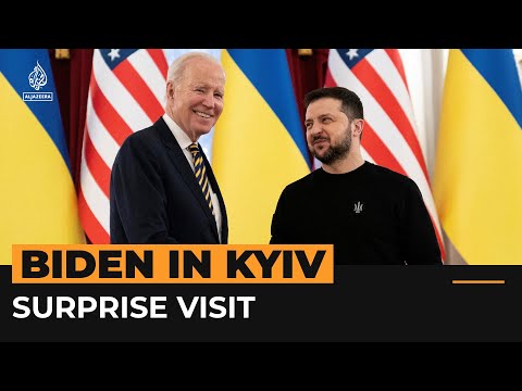 Biden promises more help for Ukraine during unannounced visit | Al Jazeera Newsfeed