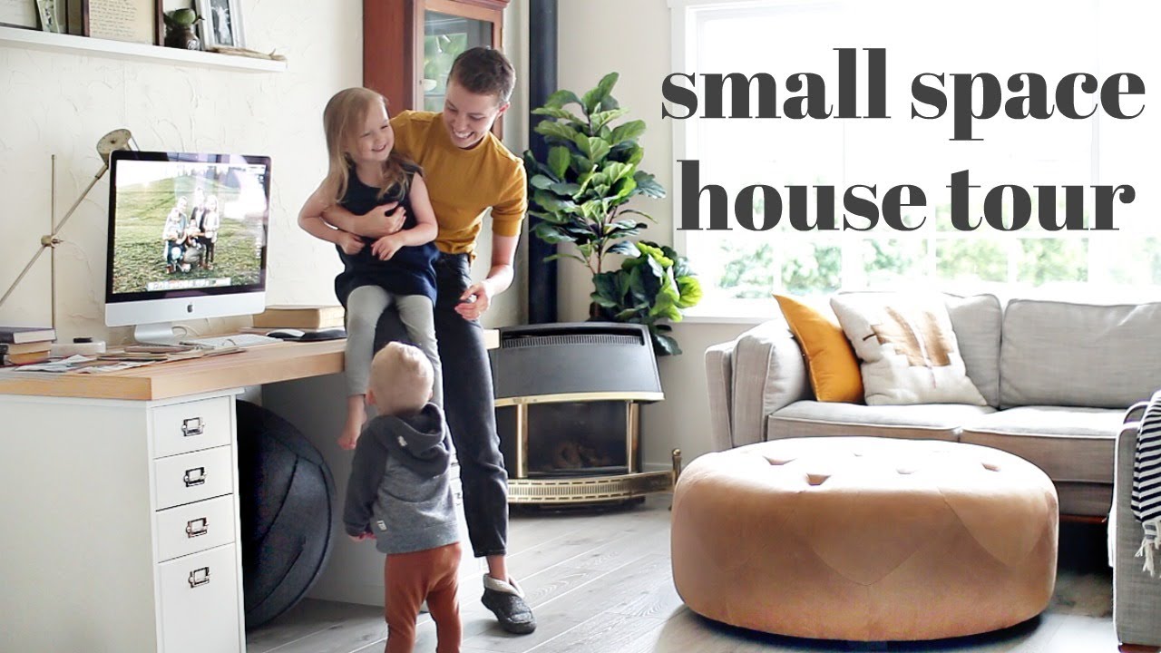 How We Live In A Small Space Family Of 5 House Tour Youtube