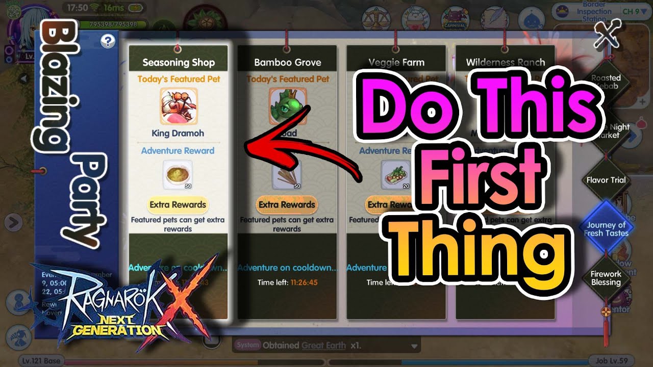 [ROX] Starting Tips For Blazing Party Event King Spade YouTube