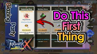 [ROX] Starting Tips For Blazing Party Event | King Spade