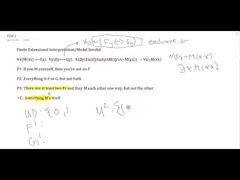 Example Problem Demo: Unit 9 Finite Extensional Model 3
