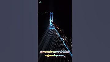 🌌 “Guizhou Bridge at Night – A Stunning Masterpiece of China”