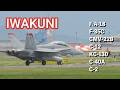 岩国基地ローカル訓練(F/A-18、F35C、オスプレイ)