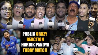 Public CRAZY Reaction on Captain Hardik Pandya after MI won the Match By 7wkt against SRH