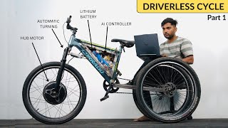 I made driverless cycle that rides itself