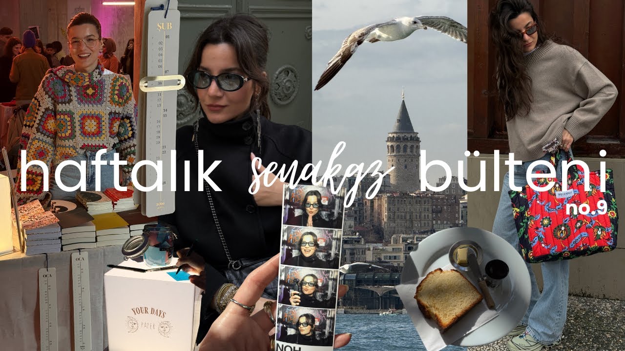 haftalık senakgz bülteni I yourdays paper'ın ilk pop-up'ı , bir varım bir yokum, İstanbul’u özledim