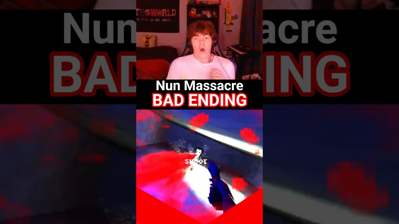 BAD ENDING In Nun Massacre! 